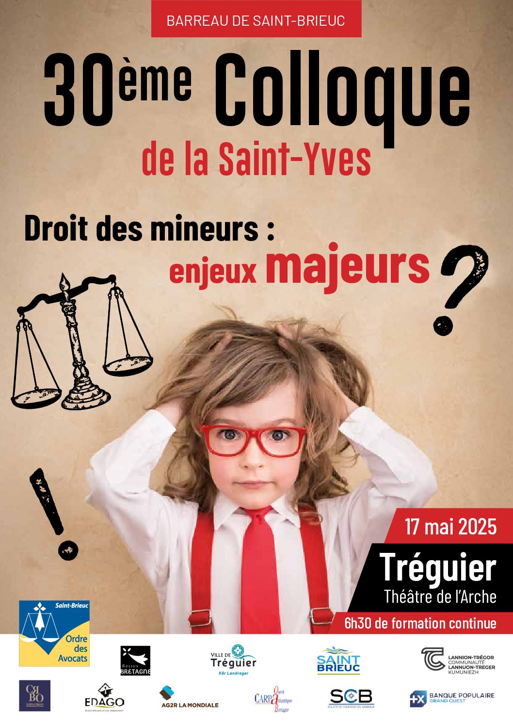 30ème Colloque de la Saint-Yves à Tréguier – samedi 17 mai 2025