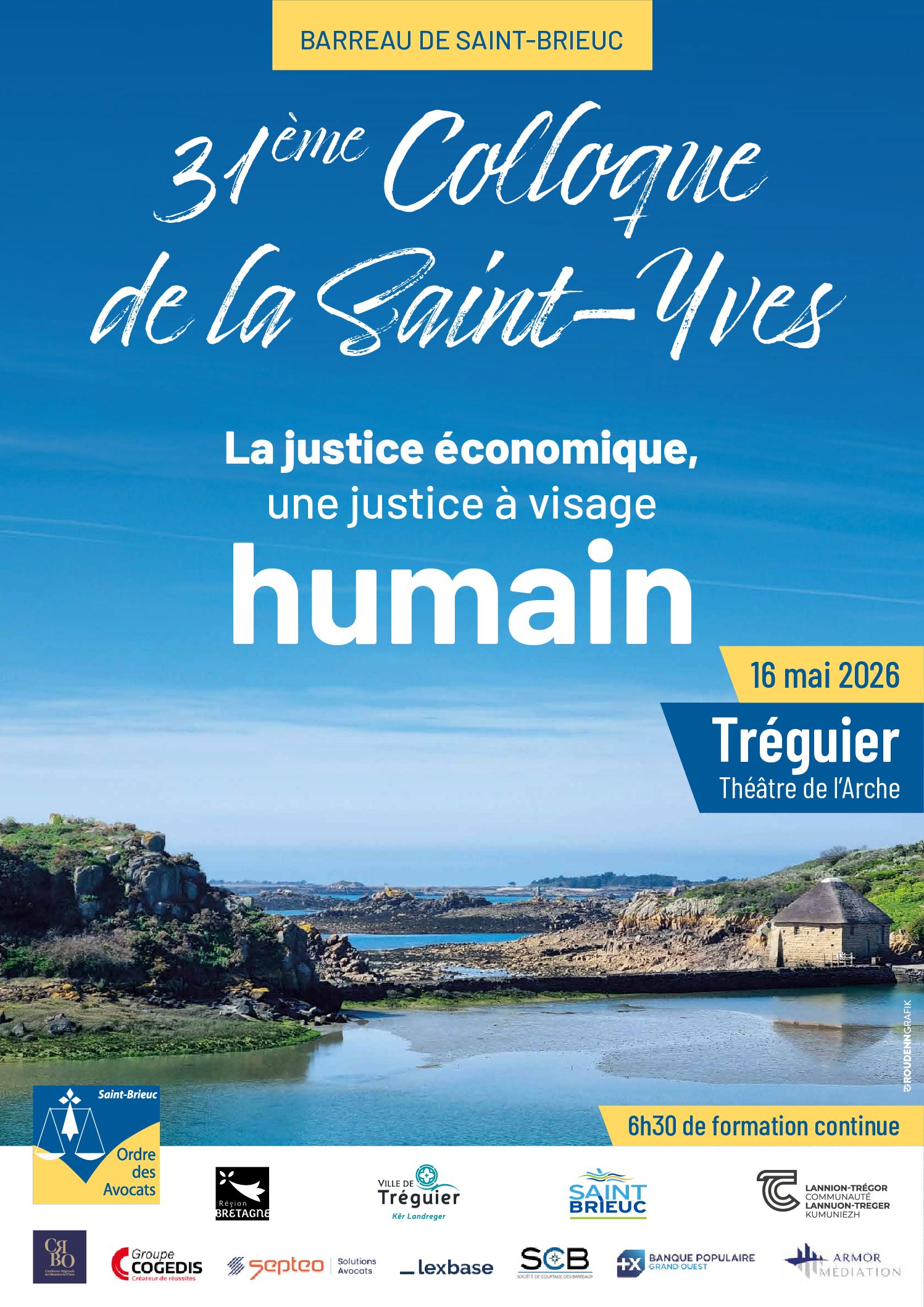 31ème Colloque de la Saint-Yves à Tréguier – samedi 16 mai 2026